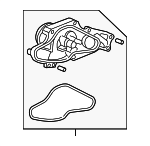 2003-2021 Honda Water Pump w/ Gasket (Yamada) 3.5L