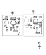 68620525AB - : Turn Signal Lamp, Left for Mopar Image