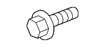 90119A0461 - Body: Front Extension Bolt for Scion: xA, xB | Toyota: Camry, Corolla, Corolla Cross, GR Corolla, Prius, Prius AWD-e, Prius Prime, RAV4, RAV4 Prime, Venza Image