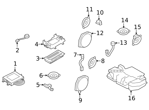 Sound System for 2022 Land Rover Range Rover Evoque #5