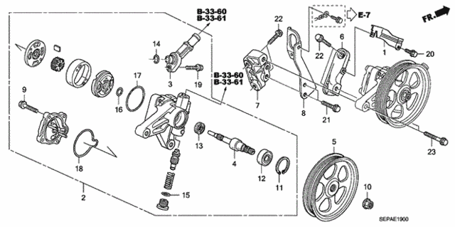 P.S. Pump for 2008 Acura TL #0