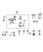 68433070AE - Electrical: Sensor Mounting Bracket for Mopar Image