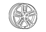 4755561AA - Suspension: Wheel, Alloy for Jeep: Gladiator Image