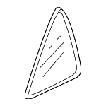 73405S0KA01 - Body: Fixed Glass for Acura Image