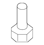 9390345380 - Body: Bumper Cover Screw for Acura Image