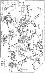 16021657045 - : Diaphragm Set, Pump for Honda Image