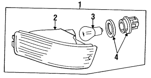 Signal Lamps for 1992 Acura Integra #0