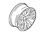 36116788703 - : Wheel, Alloy for BMW: 535i GT, 535i GT xDrive, 550i GT, 550i GT xDrive Image