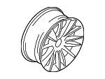 36116851077 - : 2010-2016 BMW - Wheel Alloy for BMW: 535i GT, 535i GT xDrive, 550i GT, 550i GT xDrive, 740i, 740Ld xDrive, 740Li, 740Li xDrive, 750i, 750i xDrive, 750Li, 750Li xDrive, 760Li Image