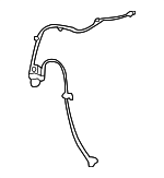 52751B8100 - Brakes: ABS Wheel Speed Sensor for Hyundai: Santa Fe, Santa Fe Sport, Santa Fe XL, Veracruz Image