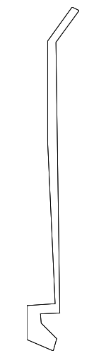 68020576AA - Body: Lock Rod for Chrysler: 200, Sebring | Dodge: Avenger Image