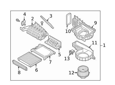 Filters for 2024 Genesis G80 #0