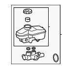 4720160B30 - : Master Cylinder for Lexus: GX550 Image