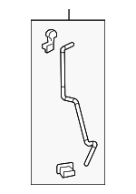 72113TRT305 - Body: Lock Rod for Honda: Clarity Image