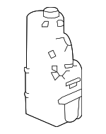 19101RLVA00 - Cooling System: Reservoir Tank for Honda: Passport, Pilot, Ridgeline Image