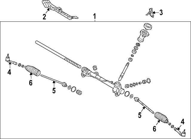 57740GG000 - : Rack And Pinion Bellows for Kia Image