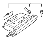 51169262362 - Body: Glove Box Assembly for Mini Image
