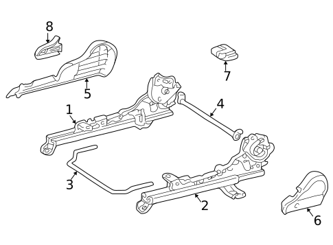 Tracks & Components for 2000 Toyota Corolla #0