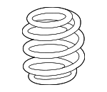 54630IT000 - : 2023-2024 Genesis Electrified GV70 - Coil Spring for Genesis: Electrified GV70 Image