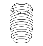 54625L1000 - Suspension: Dust Cover for Hyundai Image