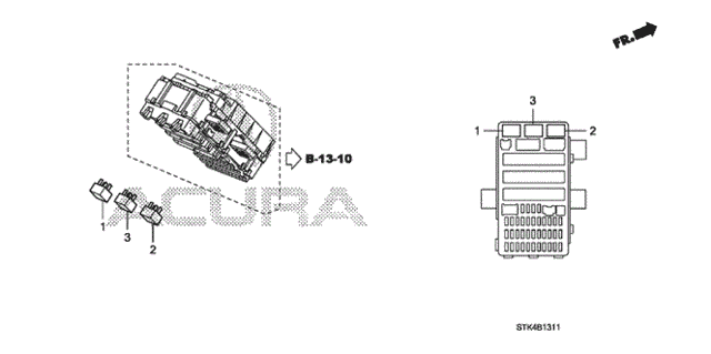 Control Unit (Cabin) (2) for 2012 Acura RDX #0