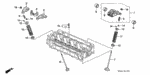 14620P2RA00 - Engine: ARM ASSY., IN. ROCKER for Honda Image