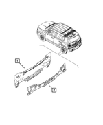 68502427AA - Body Sheet Metal Except Doors: Liftgate Opening Lower Panel for Mopar Image