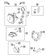 6511600AA - Electrical: Screw And Washer, Us, Canada, Mexico for Mopar Image