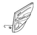 83308J9020YPK - Body: Door Trim Panel for Hyundai: Kona Electric Image