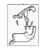 BP4K6021XE - Steering: Column Cover for Mazda: 3 Image