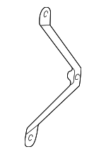 22572022 - Engine: Mount Bracket Brace for Buick: Skylark | Chevrolet: Beretta, Cavalier, Corsica | Oldsmobile: Achieva | Pontiac: Grand Am, Sunfire Image