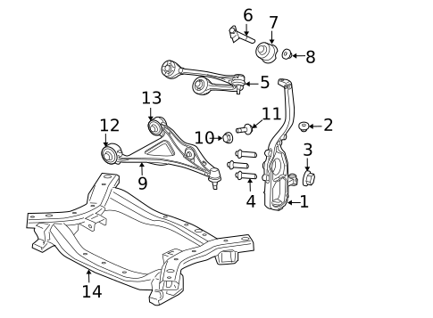 Suspension Components for 2005 Chrysler 300 #1