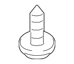 9A700769800 - Body: Ft Fender Liner Screw for Porsche: 718 Boxster, 718 Cayman, 718 Spyder, 911, Boxster, Cayenne, Cayman, Macan, Panamera, Taycan Image