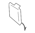 51113416210 - Body: Tow Bracket Cover for BMW: X3 Image