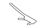 4M19554071P9 - Body: Wiper Arm for Audi Image