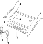 20306704 - Body: Hinge Pillar for GM Image