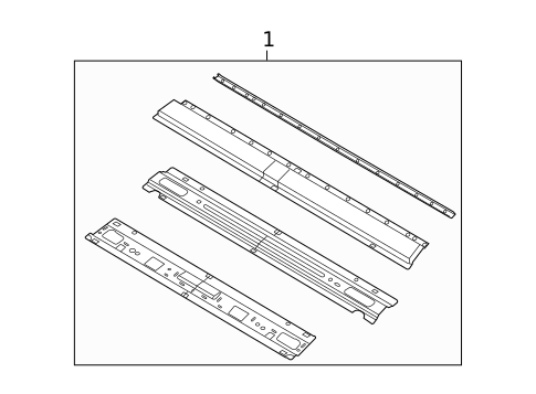 Windshield Header & Components for 2013 Ford Mustang #0