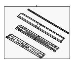 4R3Z7603418AA - Body: Header Panel for Ford: Mustang Image