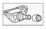 905003064 - Tire &amp; Wheel: Tire Pressure Monitoring System (TPMS) Sensor for Mercedes-Benz Image