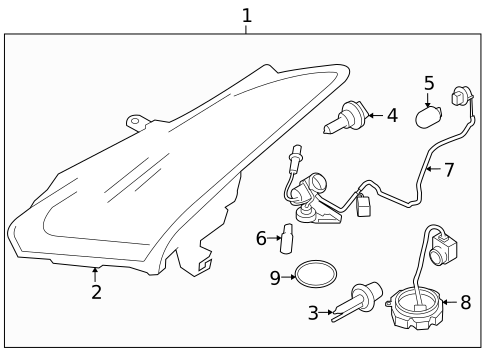 Bulbs - Chassis for 2011 Nissan GT-R #0