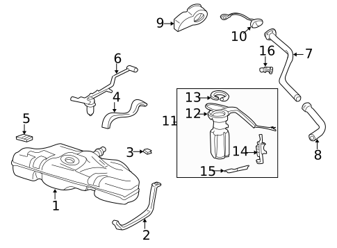 Hardware, Fasteners & Fittings for 1999 Pontiac Grand Am #0