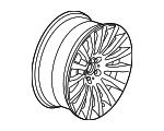 36116775407 - : Wheel, Alloy for BMW: 528i, 528i xDrive, 535d, 535d xDrive, 535i, 535i xDrive, 550i, 550i xDrive, ActiveHybrid 5, M5 Image