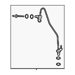 PB5Z9G440C - : Tube Assembly for Ford: Explorer, Police Interceptor Utility | Lincoln: Aviator Image