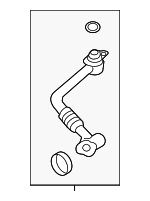 PB5Z9T515A - : Oil Line for Ford: Explorer, Police Interceptor Utility | Lincoln: Aviator Image