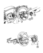 YP211J8AD - Steering: Steering Wheel for Mopar Image