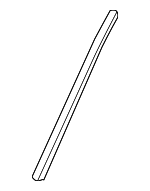 24418658 - Body: Reveal Molding for Saturn: L100, L200, L300, LS, LS1, LS2, LW1, LW2, LW200, LW300 Image