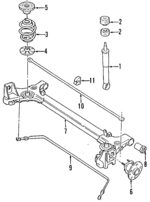 4483350 - Suspension: Coil Spring for Saab: 900 Image