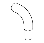 19106PA0020 - Cooling System: Hose Connector for Honda: Accord, Civic, Element, Insight, Odyssey, Pilot, Ridgeline Image