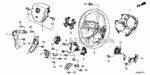 78518T2AY51 - Chassis: PLATE, L. SETTING for Honda Image