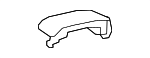 7205348030C0 - Body: Recline Handle for Lexus: RX350L, RX450hL Image